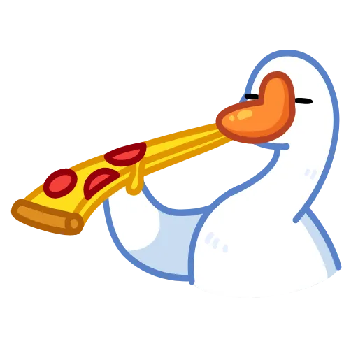 🍕 Стикер «Goose» для Telegram
