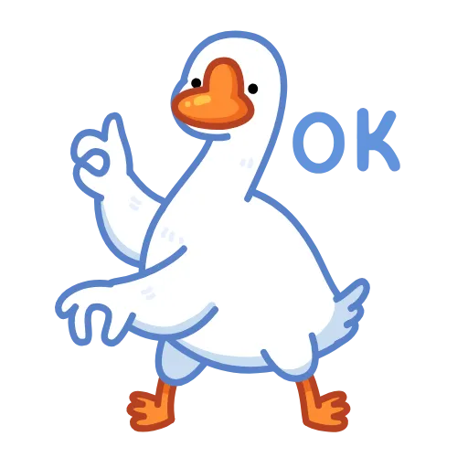 👌 Стикер «Goose» для Telegram