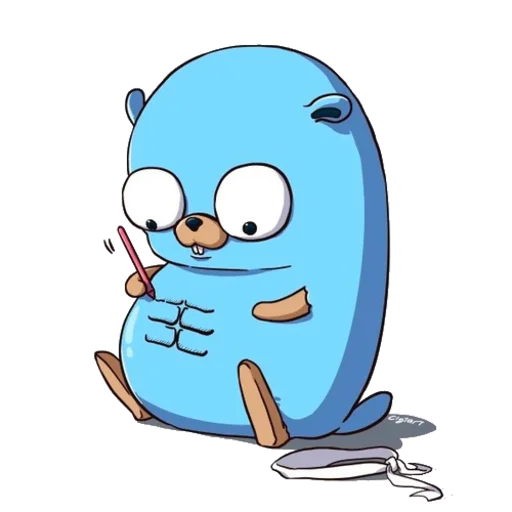 Стикерпак Gopher для Telegram — скачать