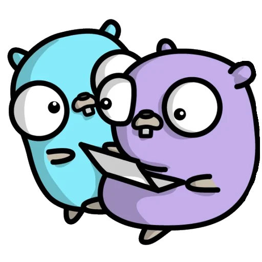 👫 Стикер «Gopher» для Telegram