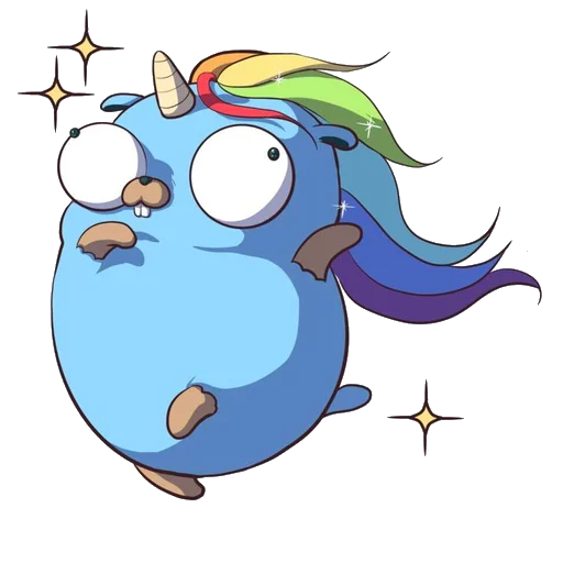 😇 Стикер «Gopher» для Telegram