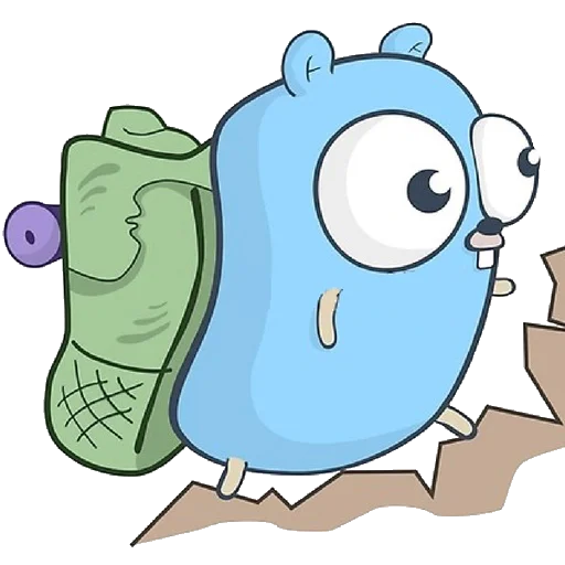 🏃 Стикер «Gopher» для Telegram