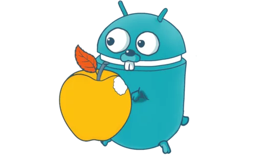 🍏 Стикер «Gophers» для Telegram