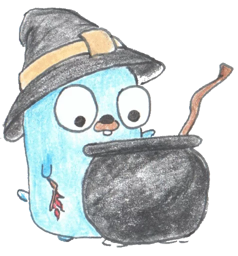🍜 Стикер «Gophers» для Telegram