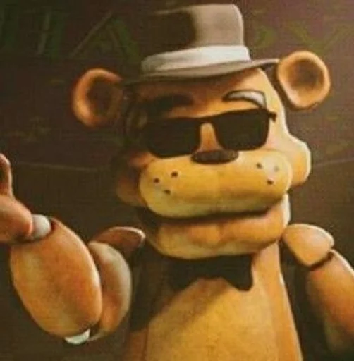 🌟 Стикер «Golden Freddy» для Telegram