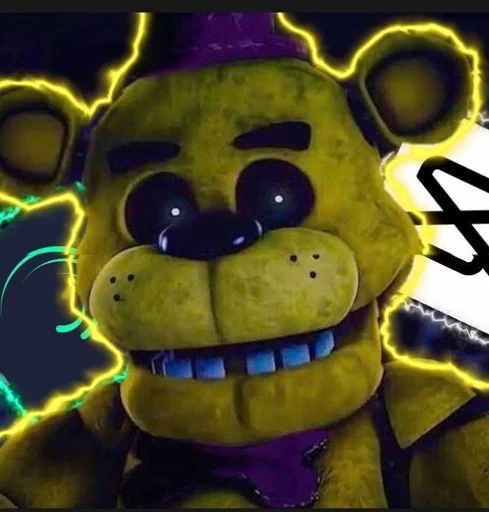 🌟 Стикер «Golden Freddy» для Telegram