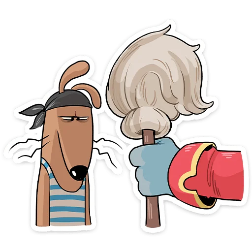 🧹 Стикер «Экипаж Горгонзолы» для Telegram