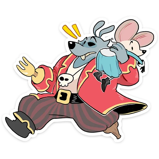 🏃‍♀️ Стикер «Экипаж Горгонзолы» для Telegram