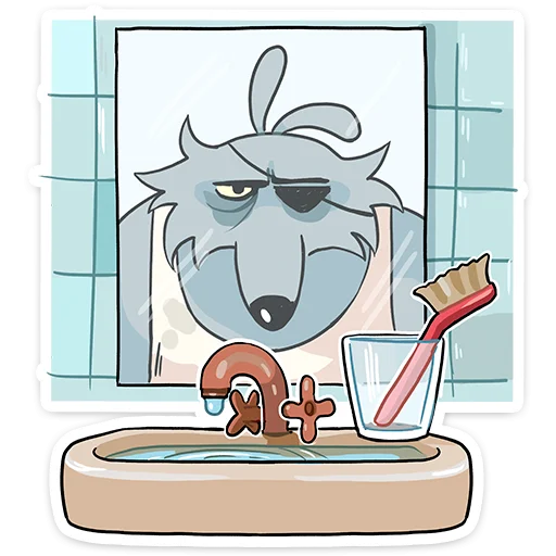 🥱 Стикер «Экипаж Горгонзолы» для Telegram