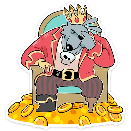 👸 Стикер «Экипаж Горгонзолы» для Telegram