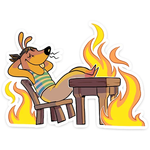 👍 Стикер «Экипаж Горгонзолы» для Telegram