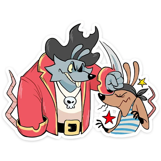 👊 Стикер «Экипаж Горгонзолы» для Telegram