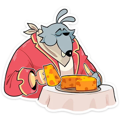 🧀 Стикер «Экипаж Горгонзолы» для Telegram