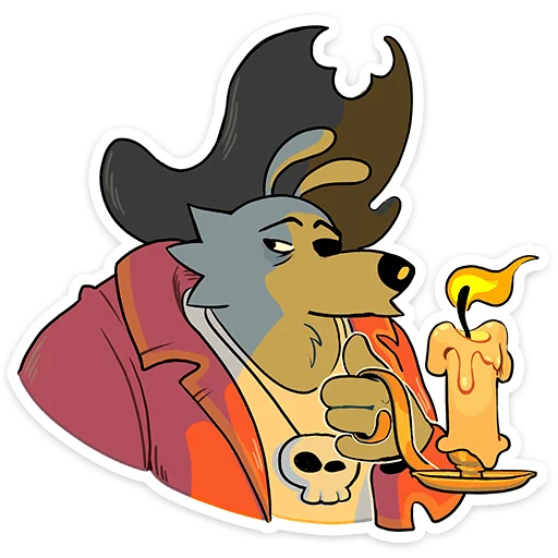 🕯 Стикер «Экипаж Горгонзолы» для Telegram