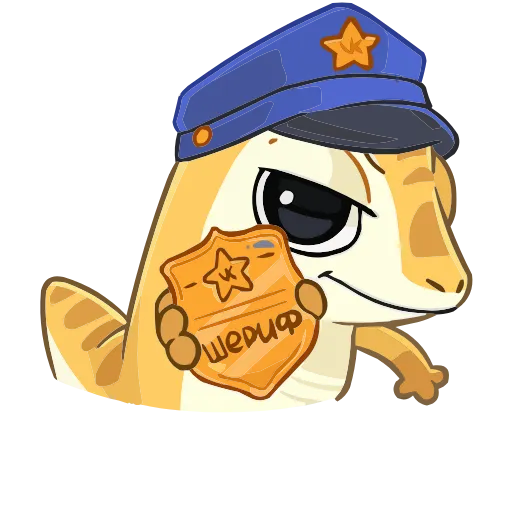 👮‍♂️ Эмодзи «Набор эмоджи с Гошей из ВК в качестве» для Telegram