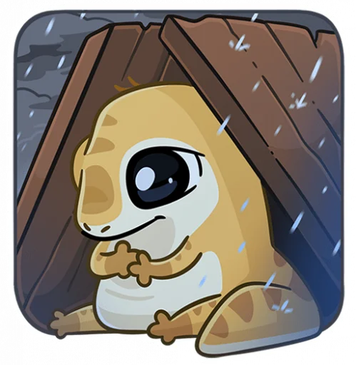 ☔ Стикер «Гоша без надписей» для Telegram