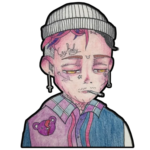 🚬 Стикер «GothAngelSinner» для Telegram