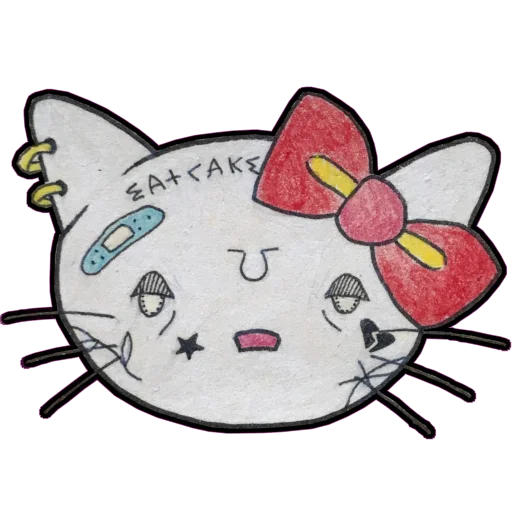 😿 Стикер «GothAngelSinner» для Telegram
