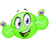 👍 Эмодзи «Green ᵇʸ» для Telegram