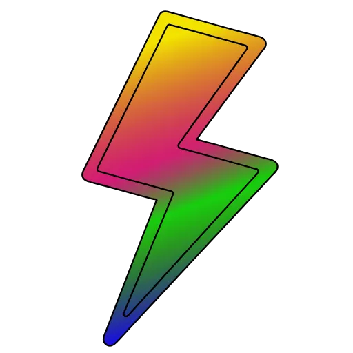 ⚡️ Стикер «Gradient» для Telegram