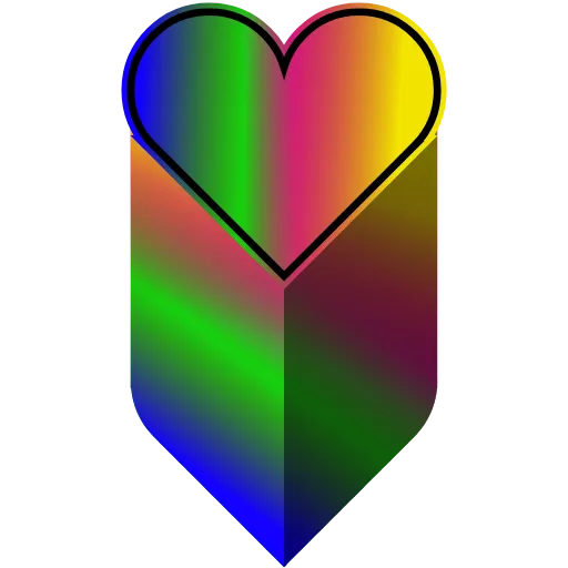 ❤️ Стикер «Gradient» для Telegram