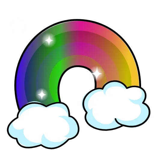 ⚡️ Стикер «Gradient» для Telegram