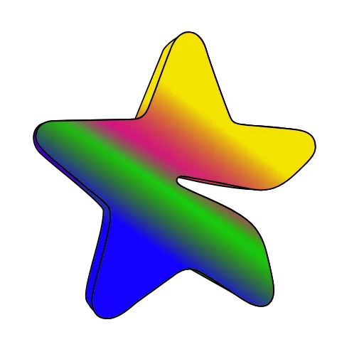 ⚡️ Стикер «Gradient» для Telegram
