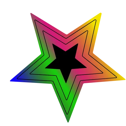 ⚡️ Стикер «Gradient» для Telegram