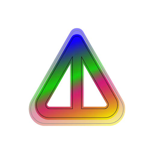 ⚡️ Стикер «Gradient» для Telegram