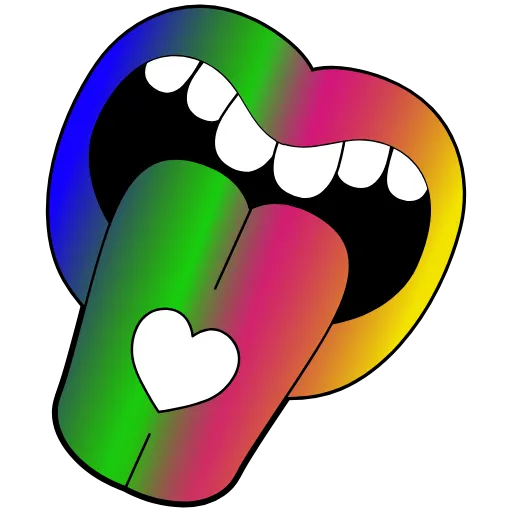 ⚡️ Стикер «Gradient» для Telegram