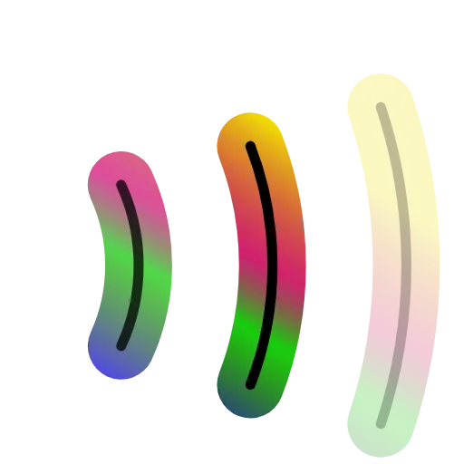 ⚡️ Стикер «Gradient» для Telegram