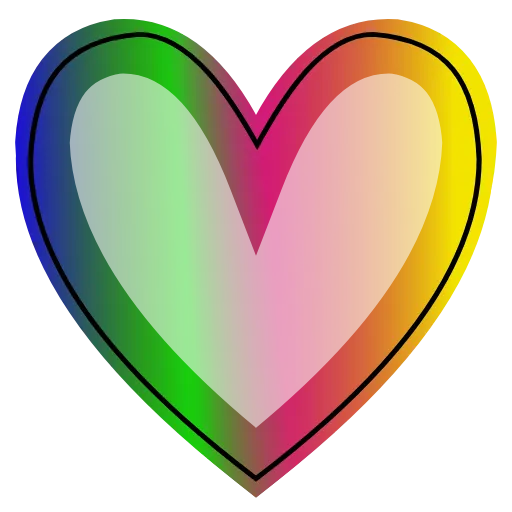 ❤️ Стикер «Gradient» для Telegram