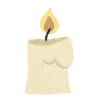 🕯 Эмодзи «Гранатовое Настроение» для Telegram