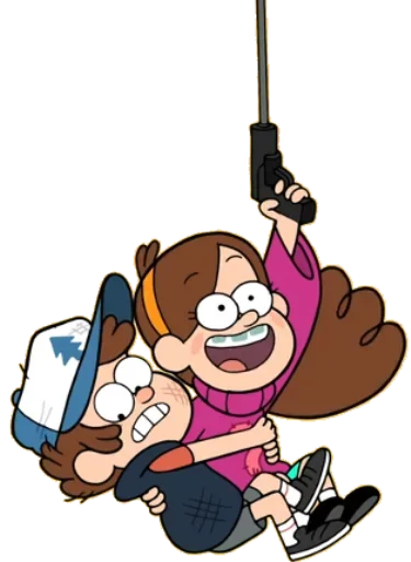 🦴 Стикер «Gravity_falls» для Telegram