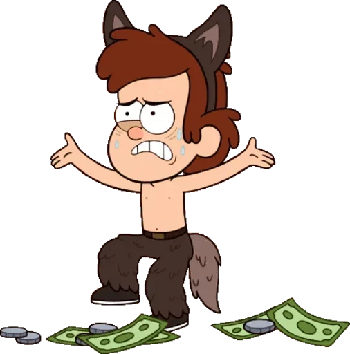 🐺 Стикер «Gravity_falls» для Telegram