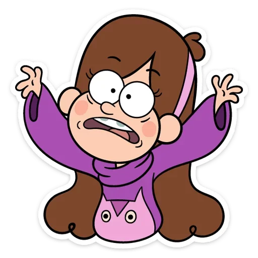 🧟‍♀️ Стикер «Gravity_falls» для Telegram