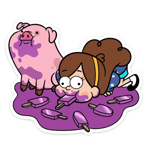🤒 Стикер «Gravity_falls» для Telegram