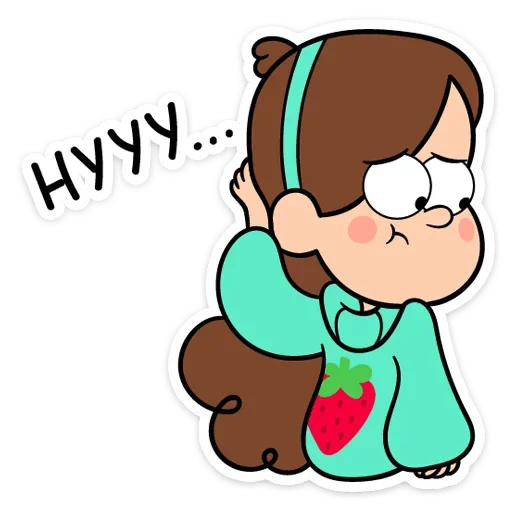 😶 Стикер «Gravity_falls» для Telegram