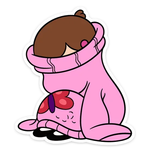 👀 Стикер «Собрали в один пак все стикеры Gravity Falls из ВК» для Telegram