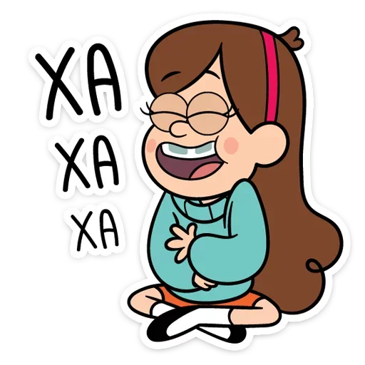 😁 Стикер «Собрали в один пак все стикеры Gravity Falls из ВК» для Telegram