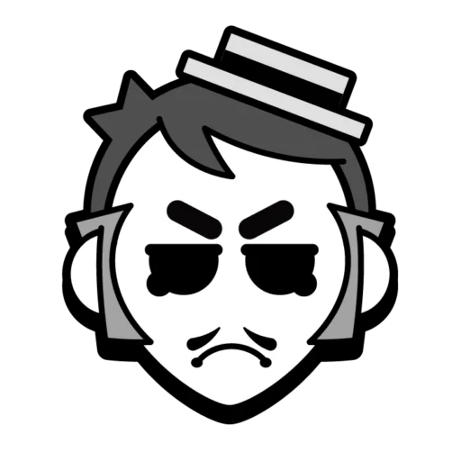 Стикерпак Gray Pins для Telegram — скачать