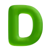 😊 Эмодзи «Green ABC» для Telegram