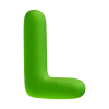 😊 Эмодзи «Green ABC» для Telegram