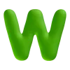 😊 Эмодзи «Green ABC» для Telegram