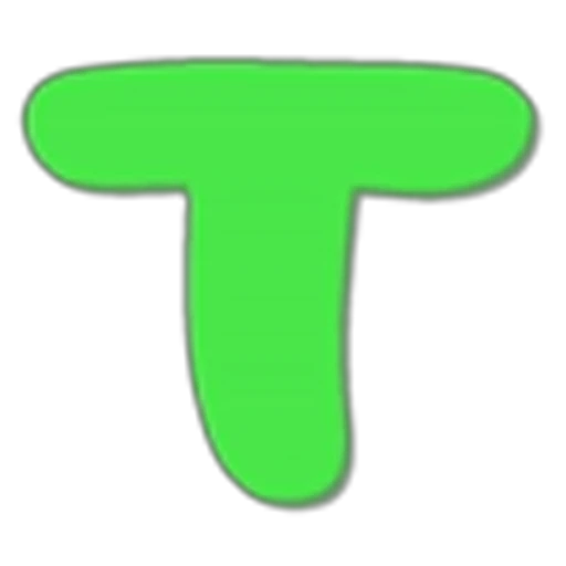 🤩 Эмодзи «Green ABC» для Telegram