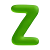 😊 Эмодзи «Green ABC» для Telegram