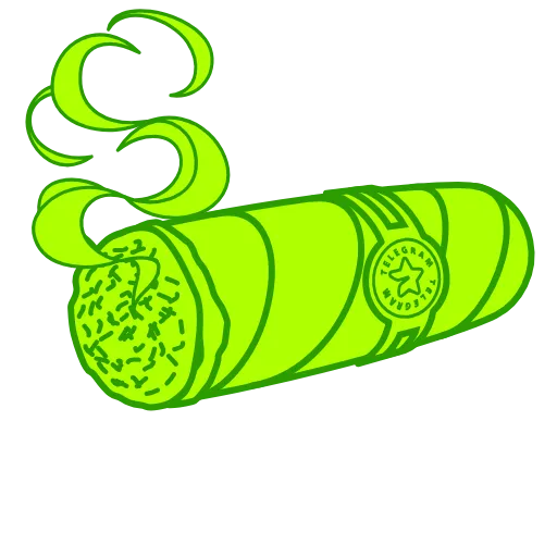 🎁 Эмодзи «green collection →» для Telegram