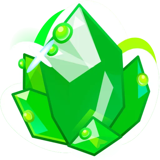 🎁 Эмодзи «green collection →» для Telegram
