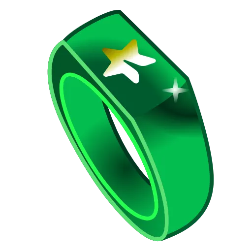🎁 Эмодзи «green collection →» для Telegram