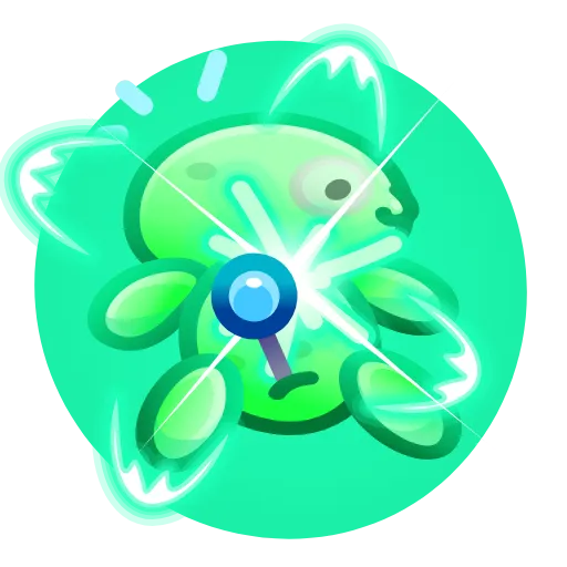📍 Эмодзи «green collection →» для Telegram